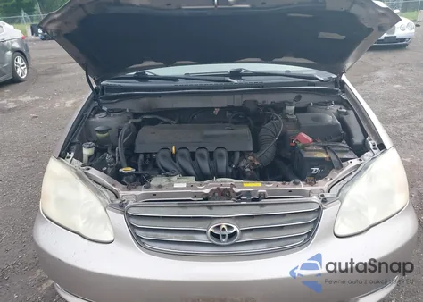 2003 Toyota Corolla Ce из США, поврежденный, VIN 2T1BR32E43C037880